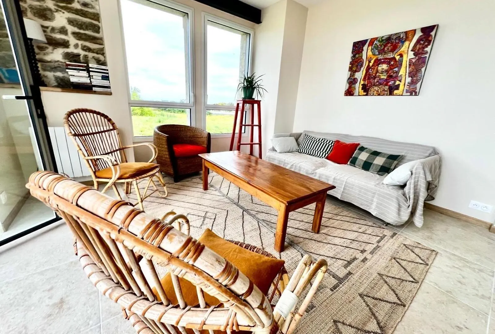 Magnifique Appartement - Vue Mer Santec شقة