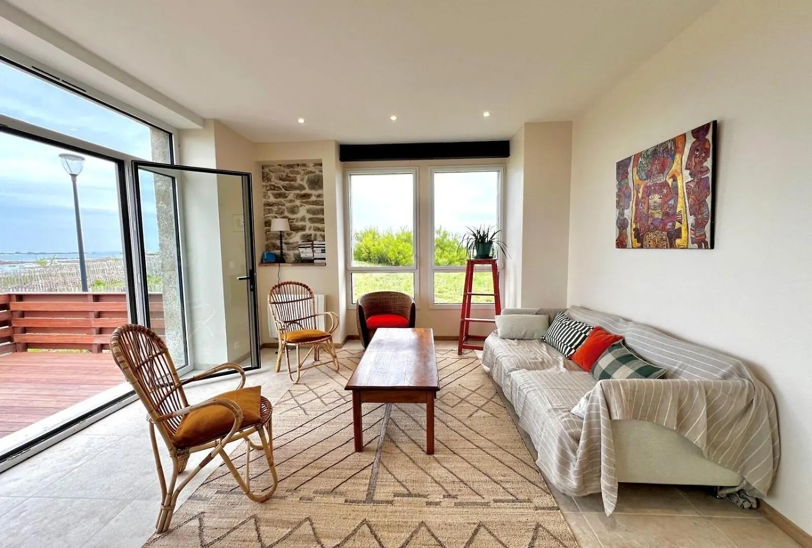 Magnifique Appartement - Vue Mer Santec فرنسا