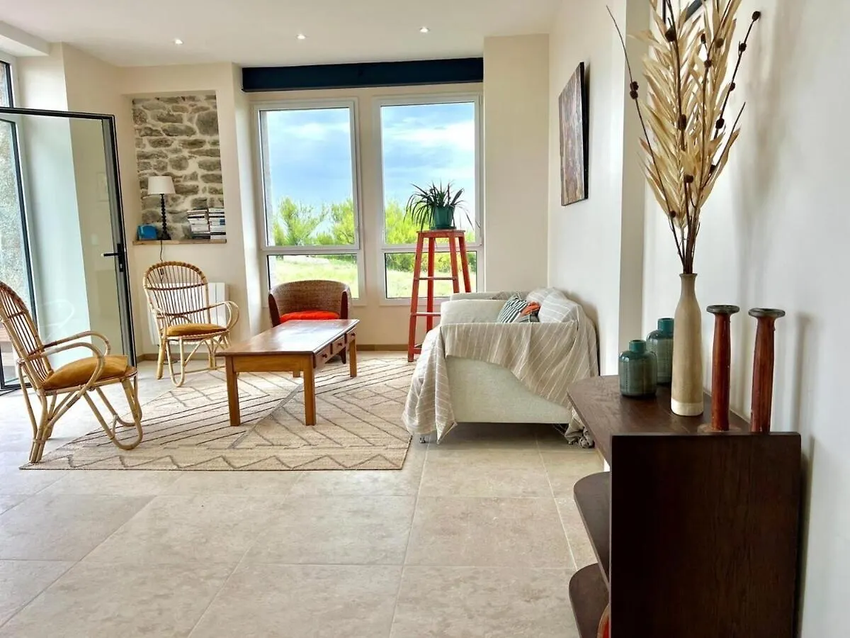 Magnifique Appartement - Vue Mer Santec فرنسا