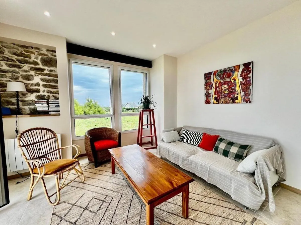 Magnifique Appartement - Vue Mer Santec شقة