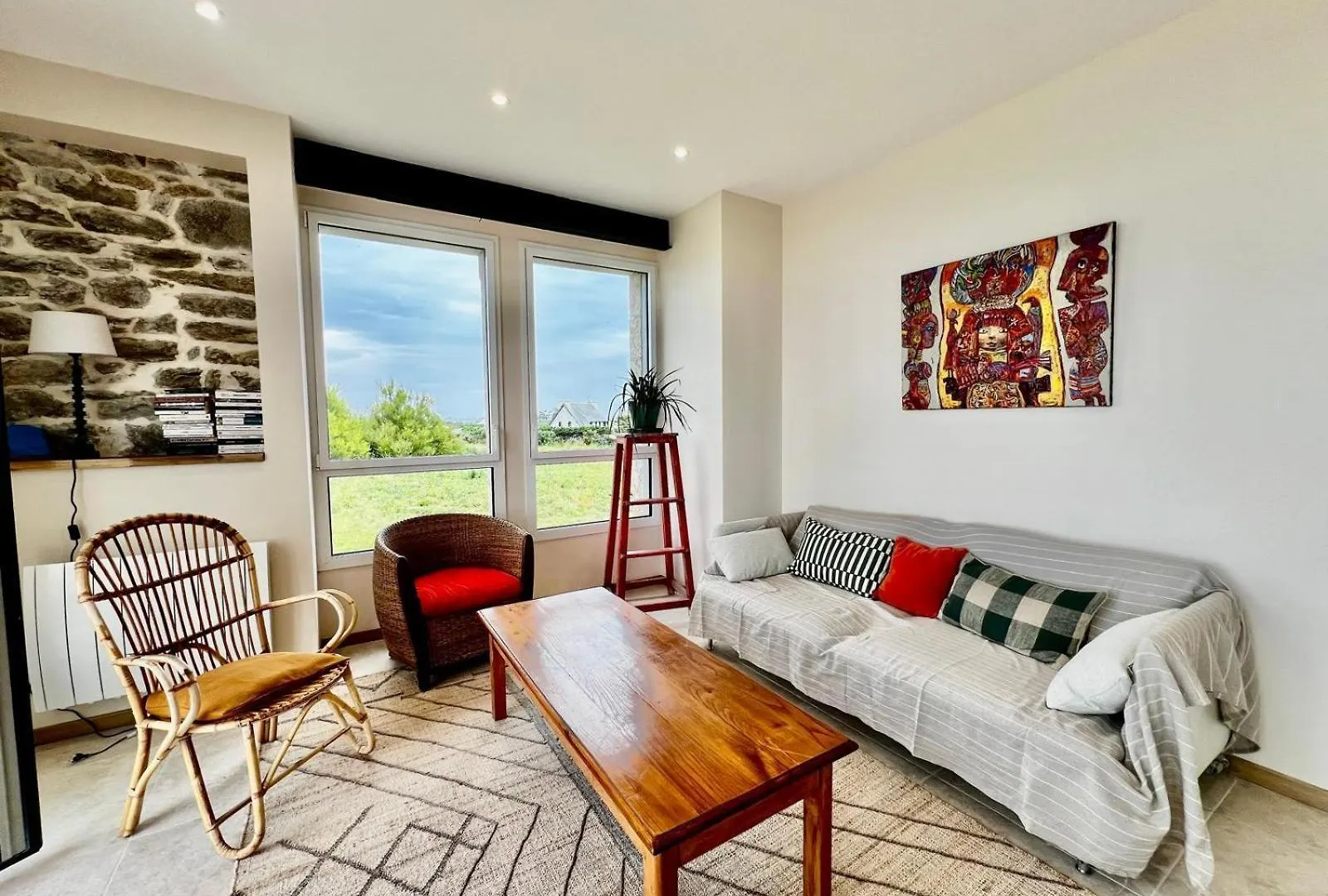 Magnifique Appartement - Vue Mer Santec شقة